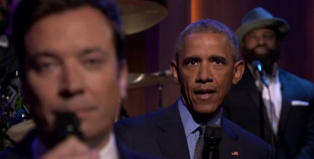 obama en show