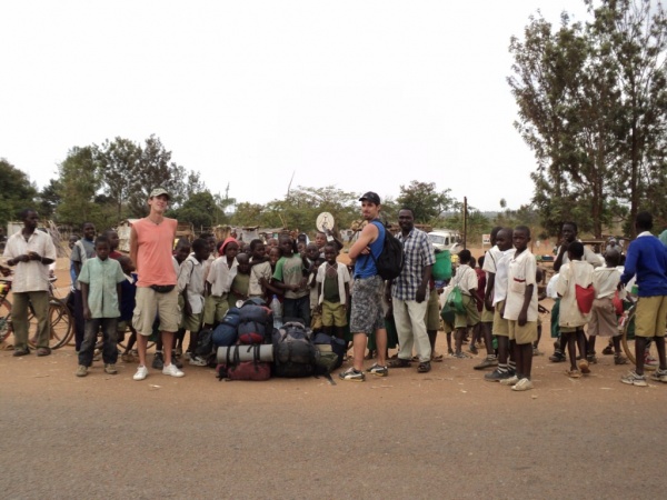 Viajando por África a dedo