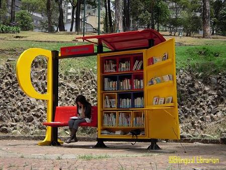 Bibliotecas en los parques colombianos