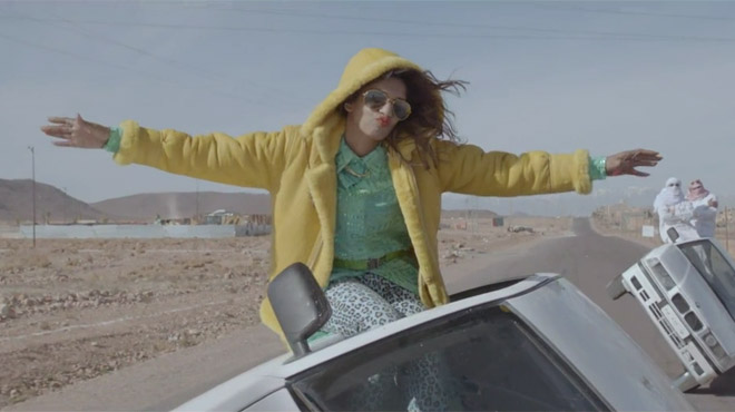 M.I.A presentó el remix de Bad Girls