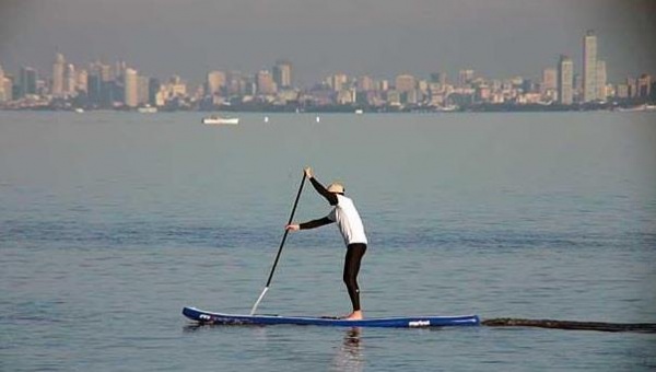 Cruzar a Uruguay pero parado y con un remo