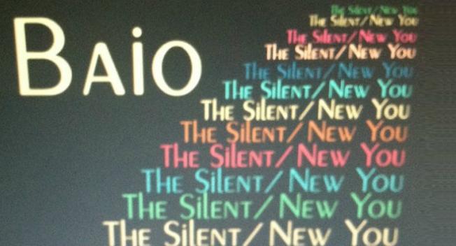The Silent es lo nuevo de Chris Baio