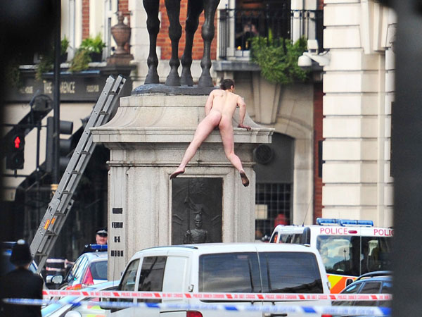 Nudismo en Londres