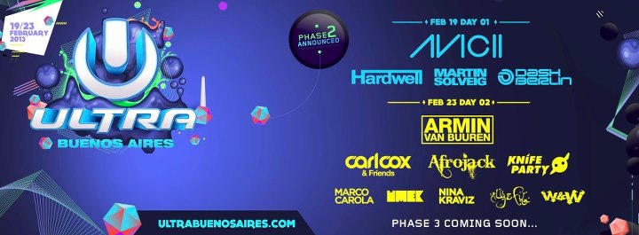 UMF Buenos Aires, más artistas confirmados