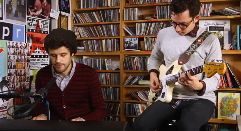 Tiny Desk Concert, el lado chill de Passion Pit