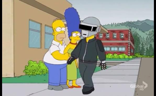 Daft Punk en Springfield