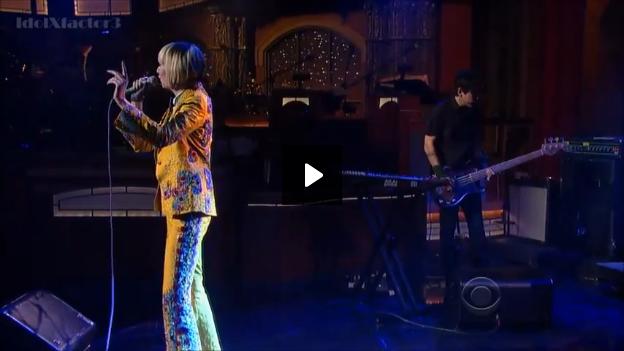 Yeah Yeah Yeahs en Letterman