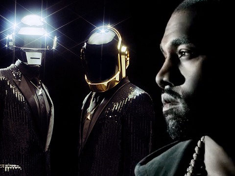 Daft Punk detrás de Yeezus