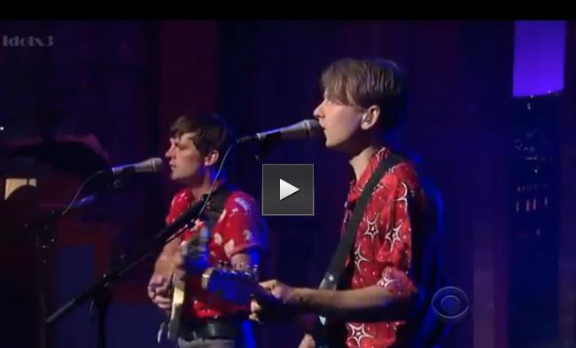 Franz Ferdinand en el show de Letterman