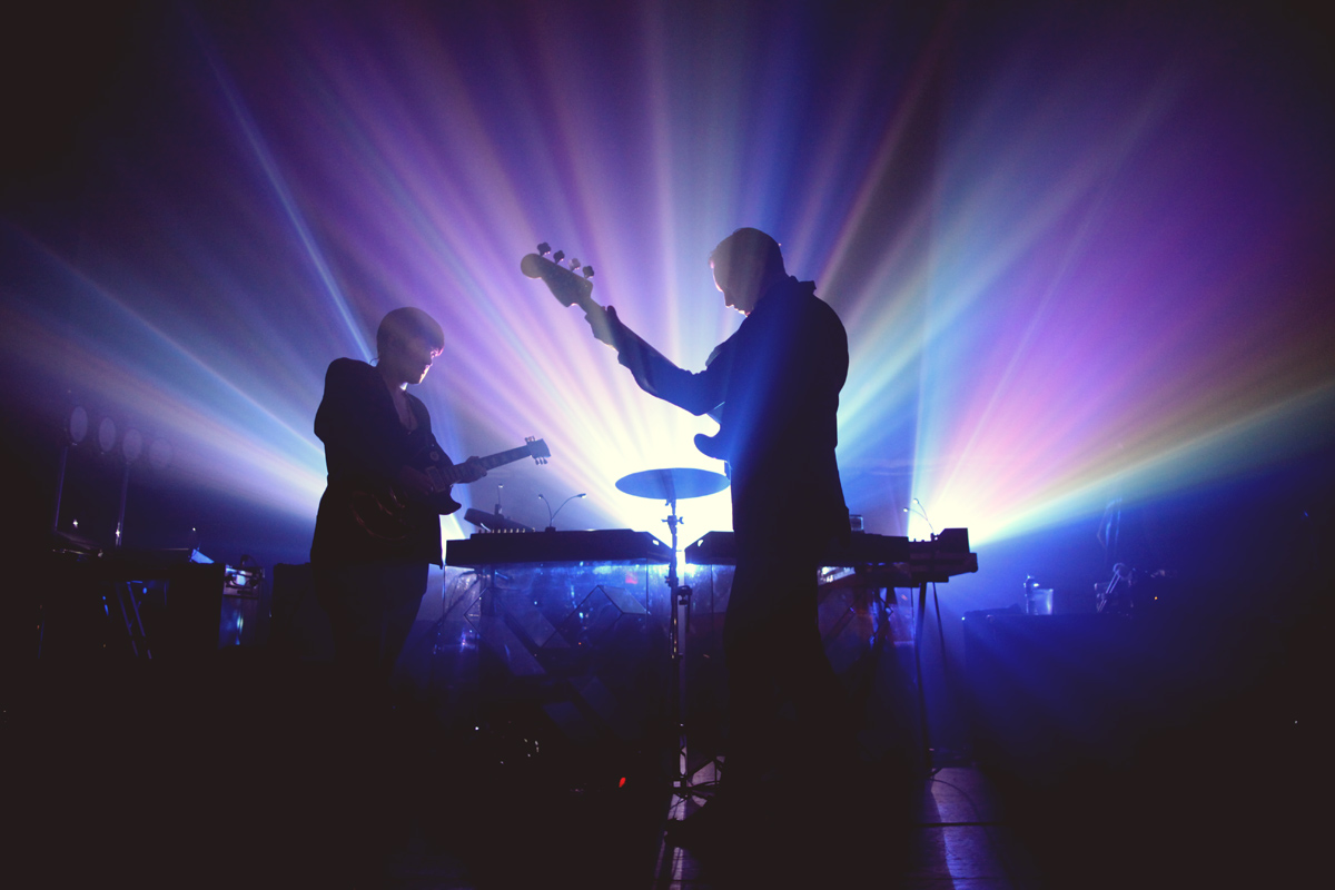 The xx en el estudio de grabación