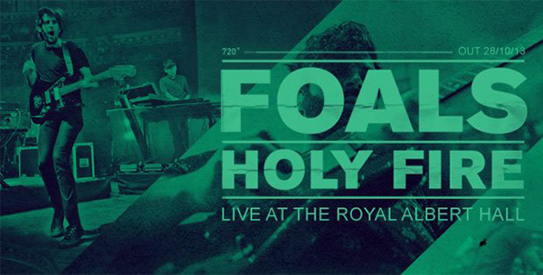 Se viene un DVD en vivo de Foals