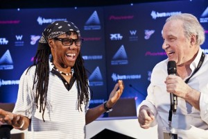 Nile Rodgers y Giorgio Moroder juntos