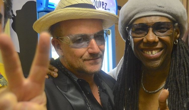 Bono cantó “Get Lucky” con Nile Rodgers