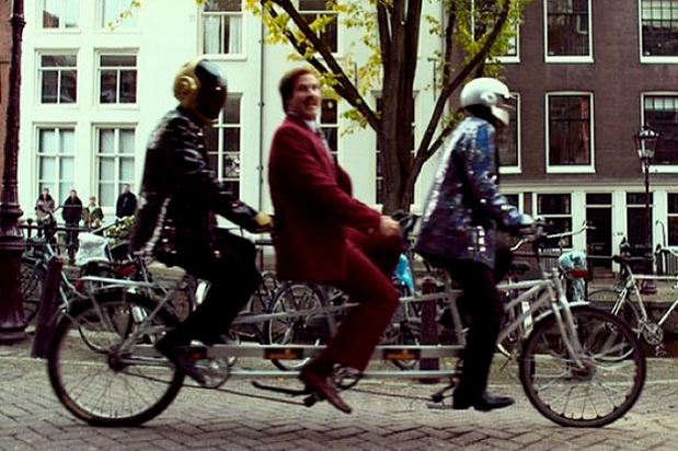 Daft Punk y su paseo por Amsterdam