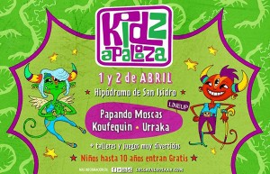 Kidzapalooza para los más chicos