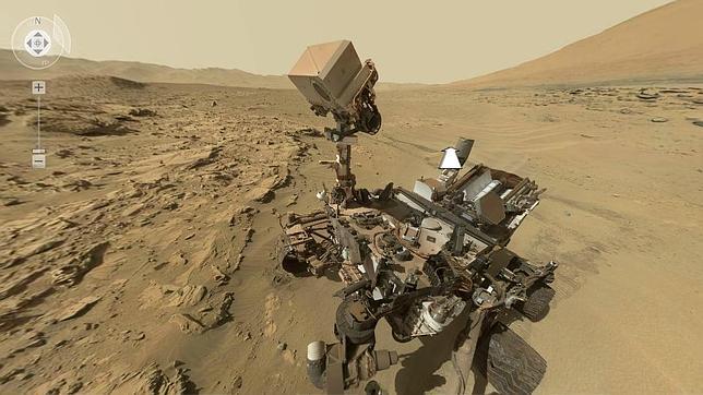 Una selfie en Marte