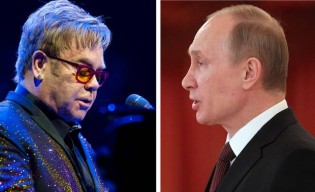 Elton John y el presidente de Rusia: ¿Putin?