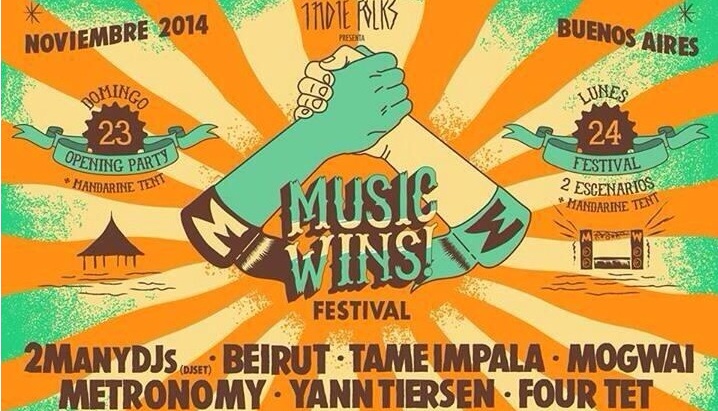 Music Wins Festival: Tame Impala, Beirut, Mogwai y más!