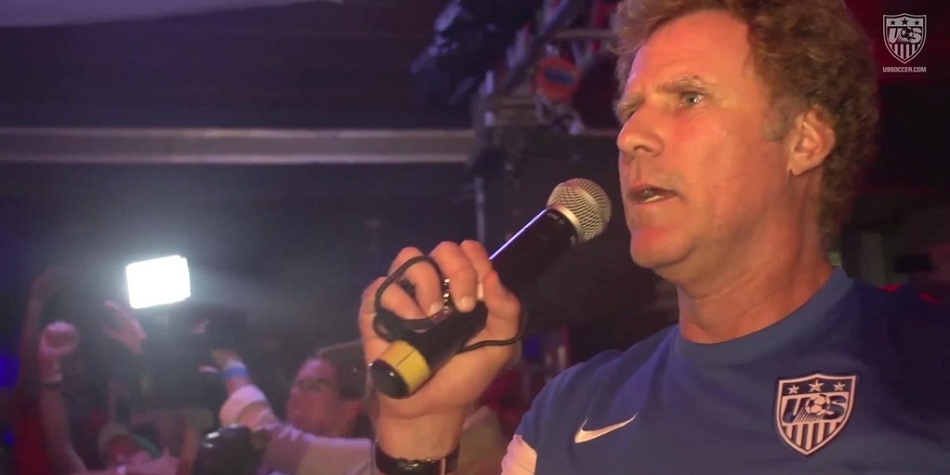 Will Ferrell, en Brasil y también con ganas de morder