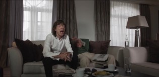 Mick Jagger mira el Mundial