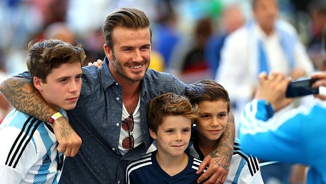 Los Beckham fueron argentinos