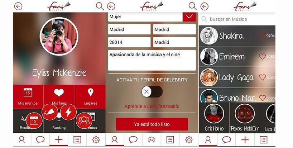 Una app para tener más cerca a tus ídolos