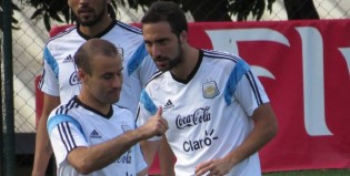 Entrenamiento previo a la semifinal