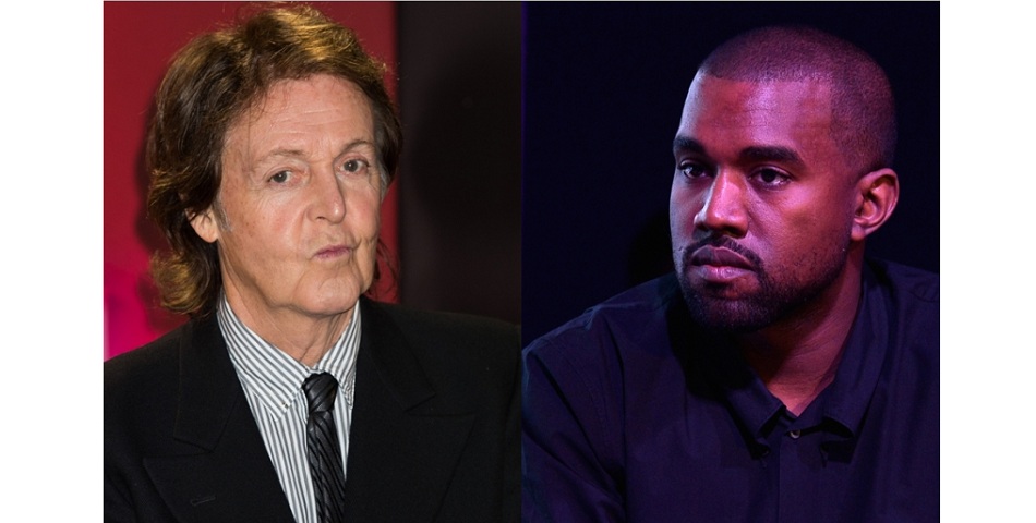 Paul McCartney y Kanye West, juntos