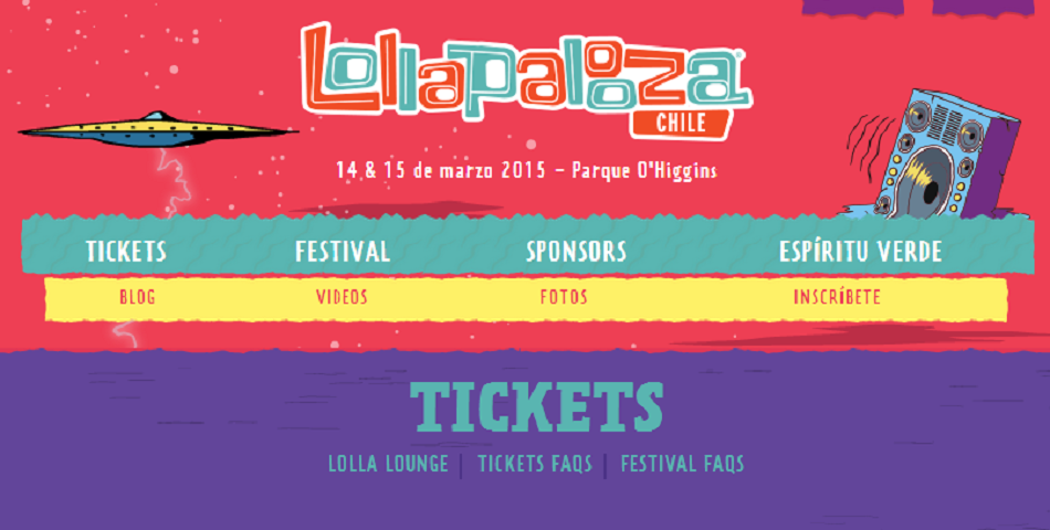 Chile ya anunció el Lollapalooza 2015