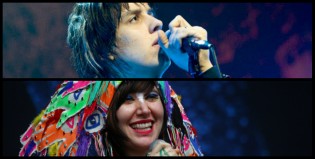 Julian Casablancas y Karen O se tiraron flores