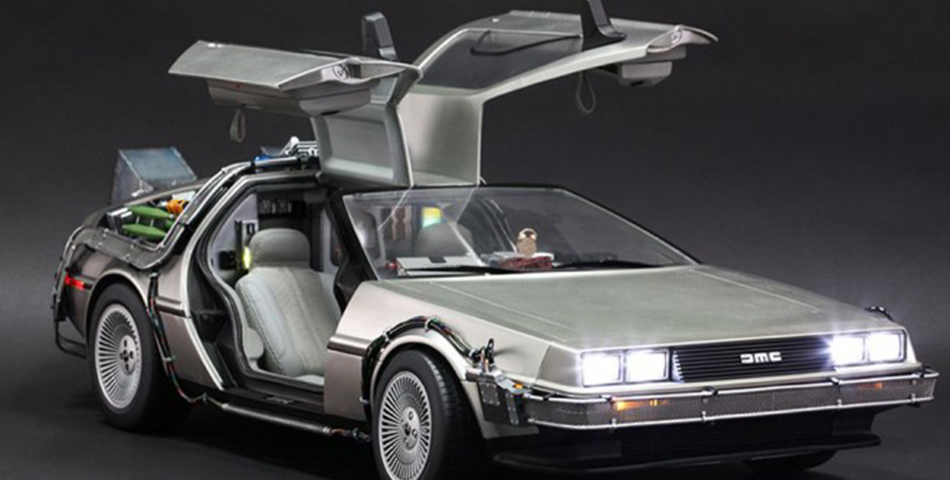 El DeLorean llegó al presente