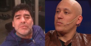 ¡Fuerza, Galgo!: Diego Maradona banca a Jonás Gutiérrez