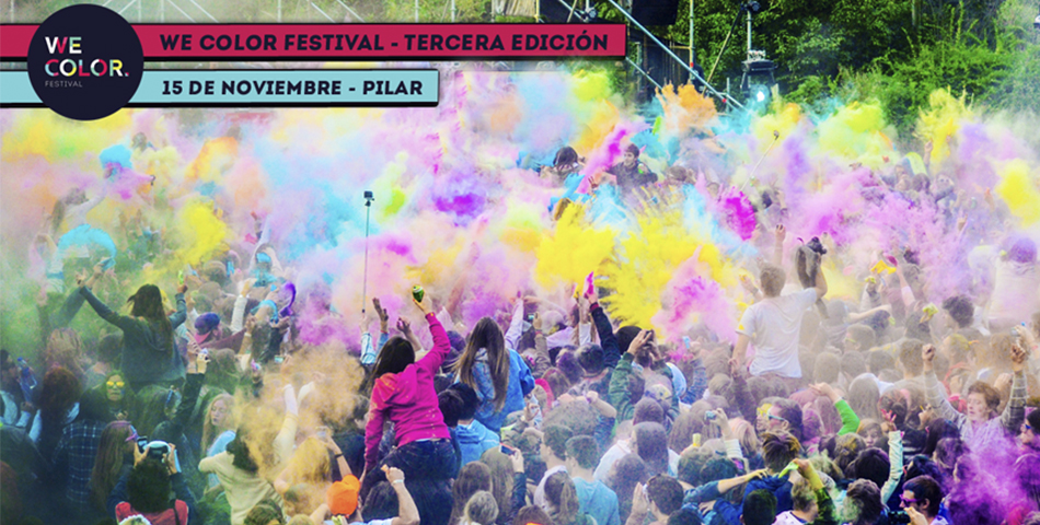 Te invitamos a WE COLOR FESTIVAL