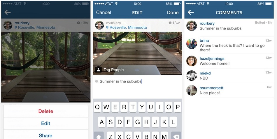 Instagram incorpora la edición de texto