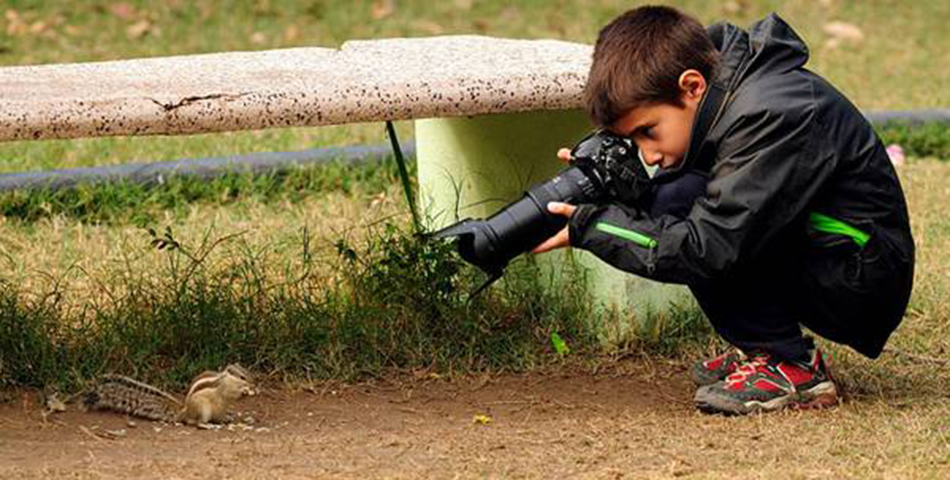 Con sólo 9 años ganó un concurso de fotografía