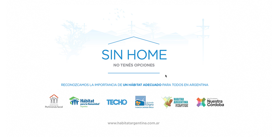 Sin Home: Un techo para mi país