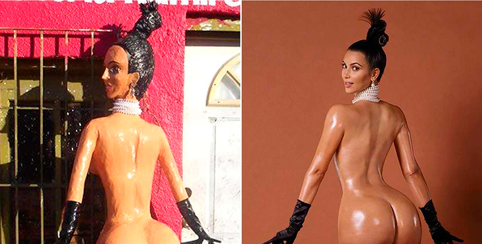 Festejá tu cumple con la piñata de Kim Kardashian