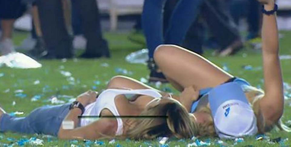 Las hijas del presi de Racing