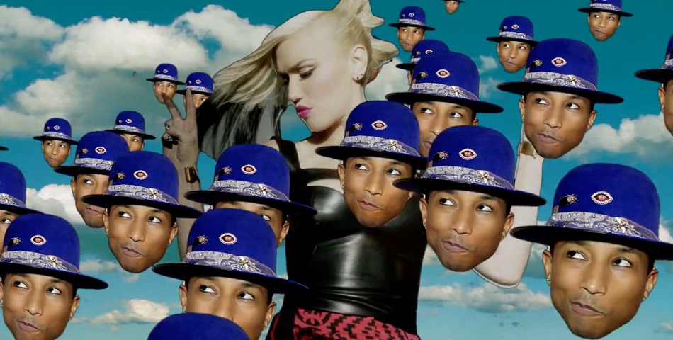 Gwen Stefani en las nubes con Pharrell