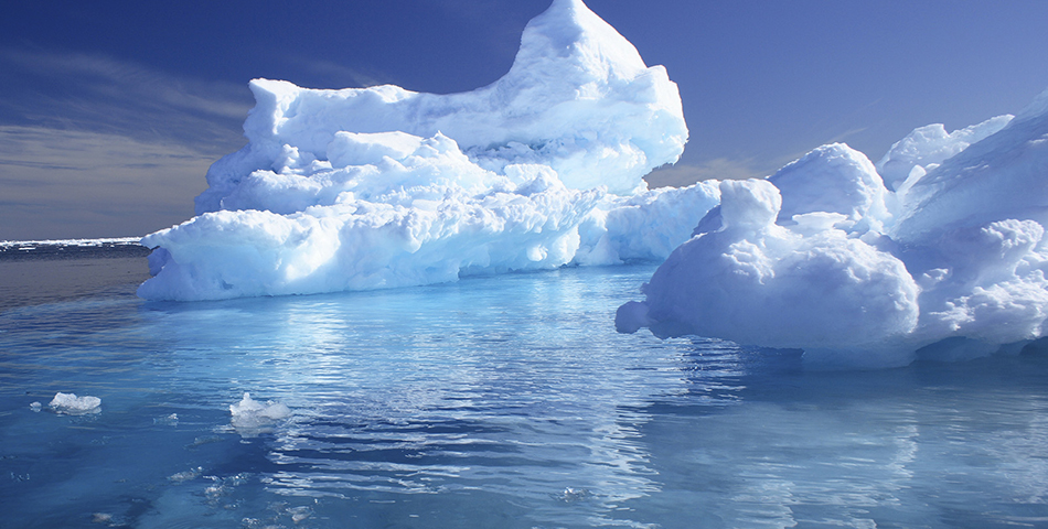 Así es un Iceberg bajo el agua