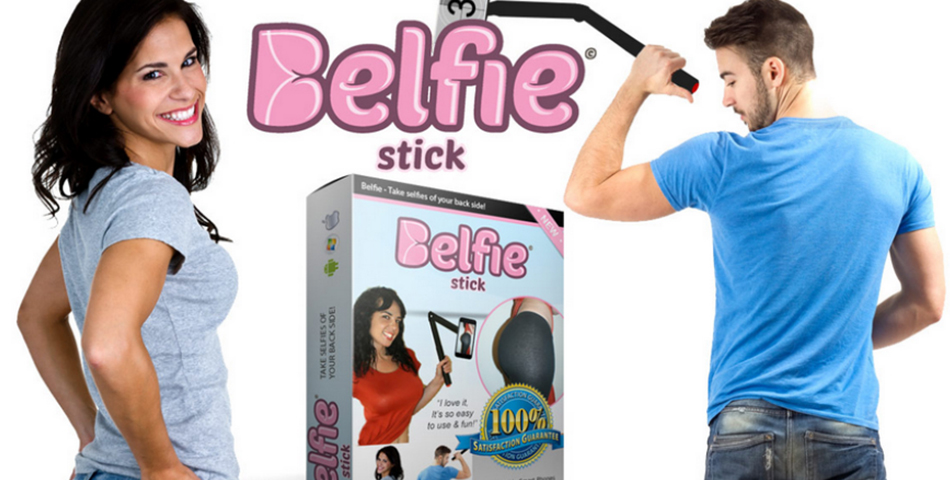 Lanzan un bastón para selfies de partes traseras