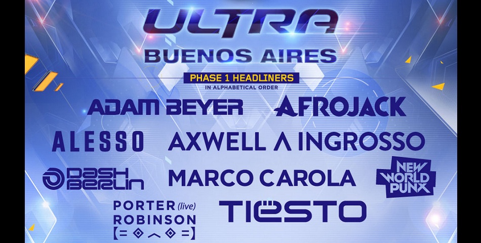 Ultra Buenos Aires: line up