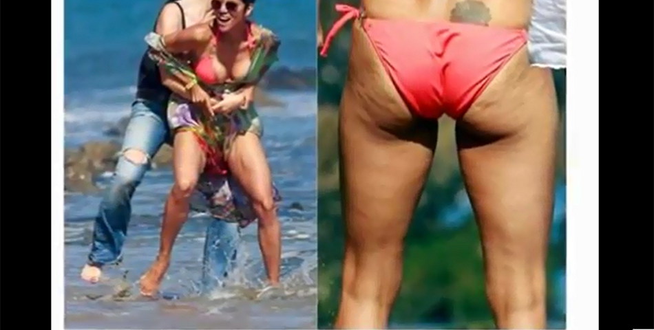 ¿Famosas con o sin Photoshop?