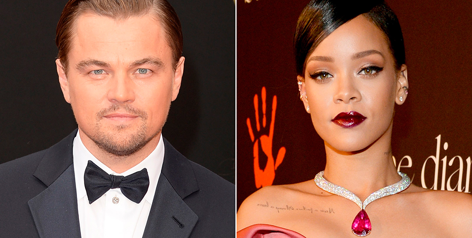 Rihanna y un antipiropo para Leo DiCaprio