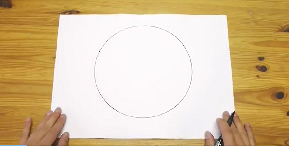 Dibujá un círculo perfecto sin compás