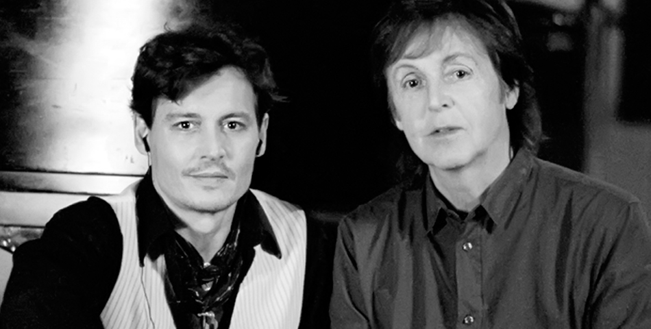 Johnny Depp y Paul McCartney tienen una banda