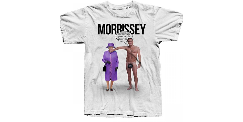 Morrissey se burla de la Reina Isabel II