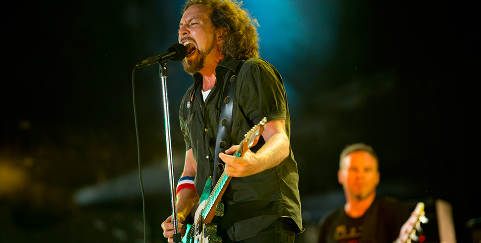 Pearl Jam versionó a Aerosmith y The Beatles en Boston