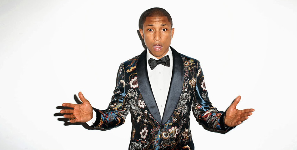 Pharrell Williams está de moda