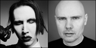 ¿Qué pasa entre Marilyn Manson y Billy Corgan?